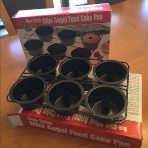 Mini Angel Food Cake Pans